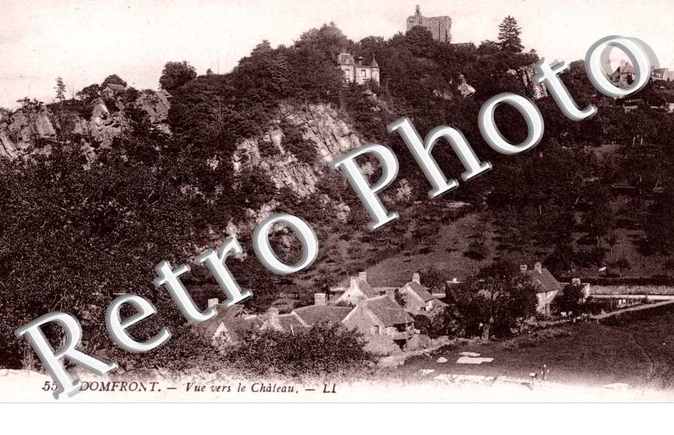vue vers le chateau
