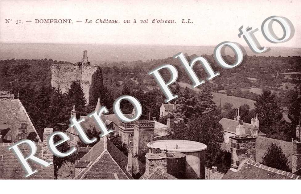 le Chateau vu a vol d&#039;oiseau