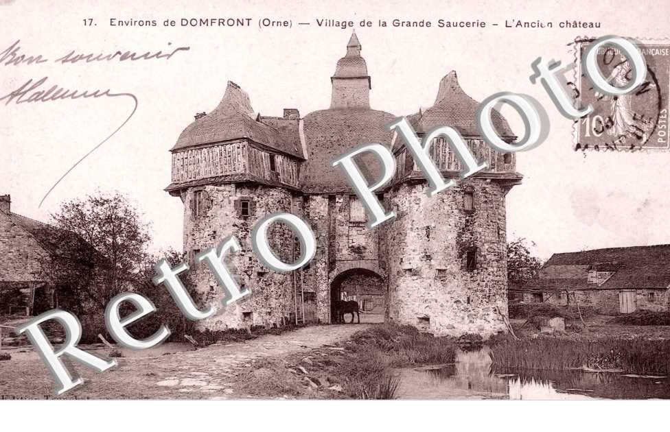 Village de la Grande Saucerie - l&#039;ancien chateau