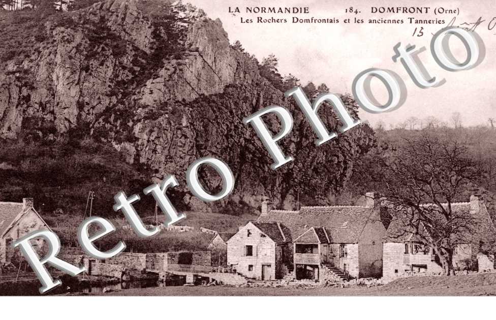 les Rochers Domfrontais et les anciennes Tanneries