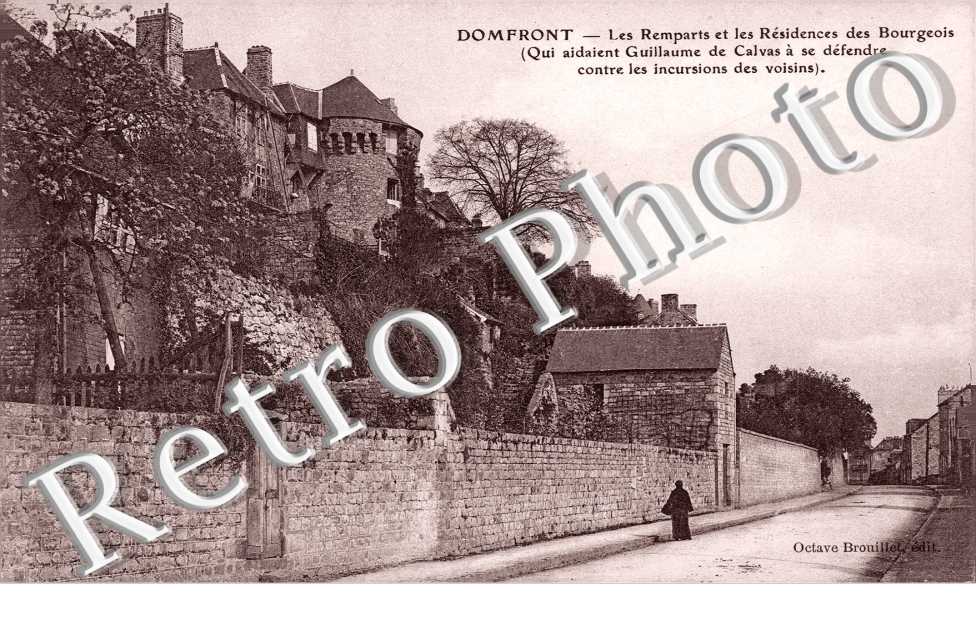 Les Remparts et les Residences des Bourgeois