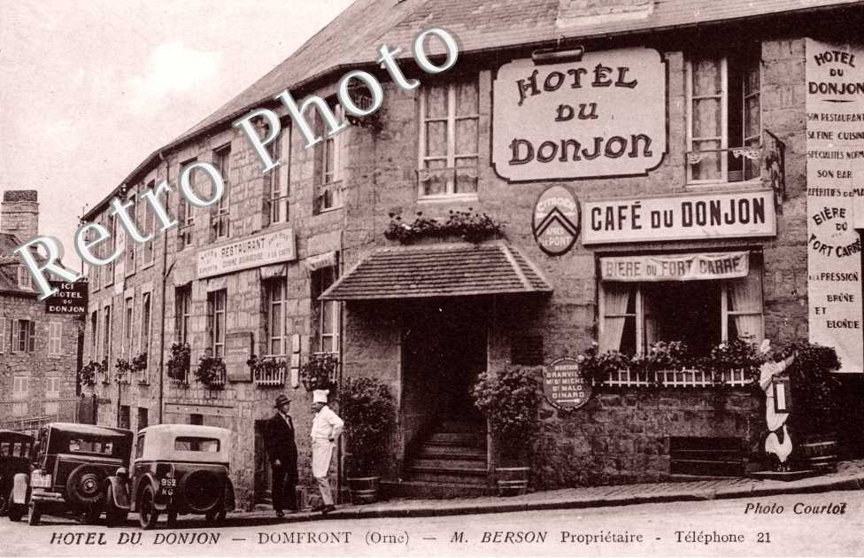 Hotel du Donjon, Monsieur Berson, Proprietaire