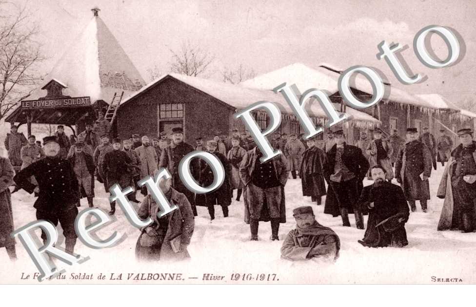 le Foyer du Soldat de la Valbonne, Hiver 1916-1917