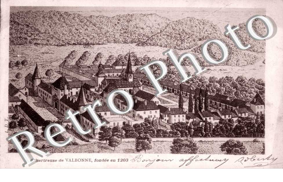 Chartreuse de Valbonne fondee en 1203