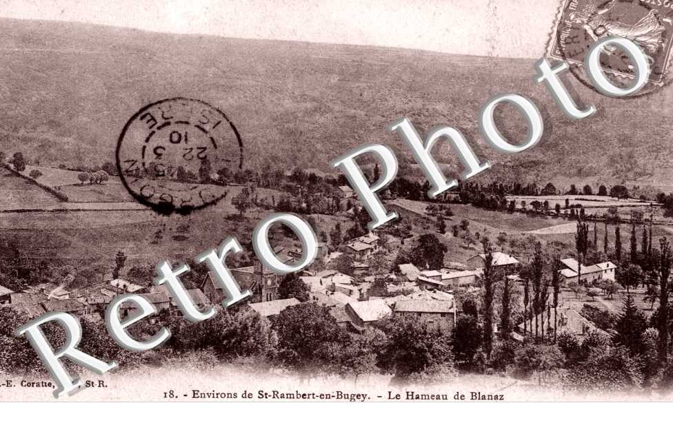Environs de Saint-Rambert-en-Bugey, le Hameau de Blanaz