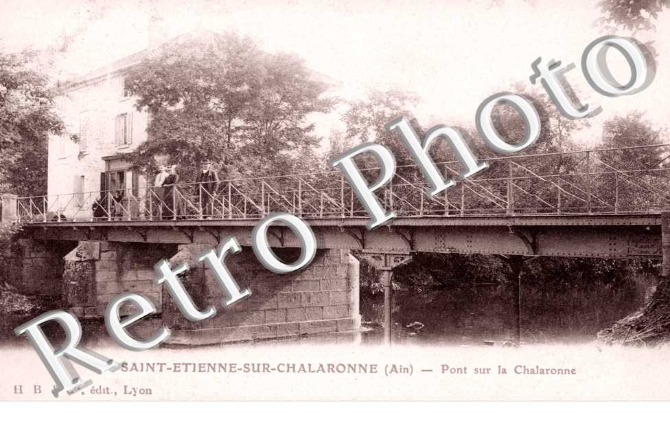 Pont sur la Chalaronne