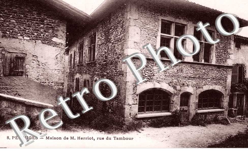 Maison de M. Herriot rue du Tambour
