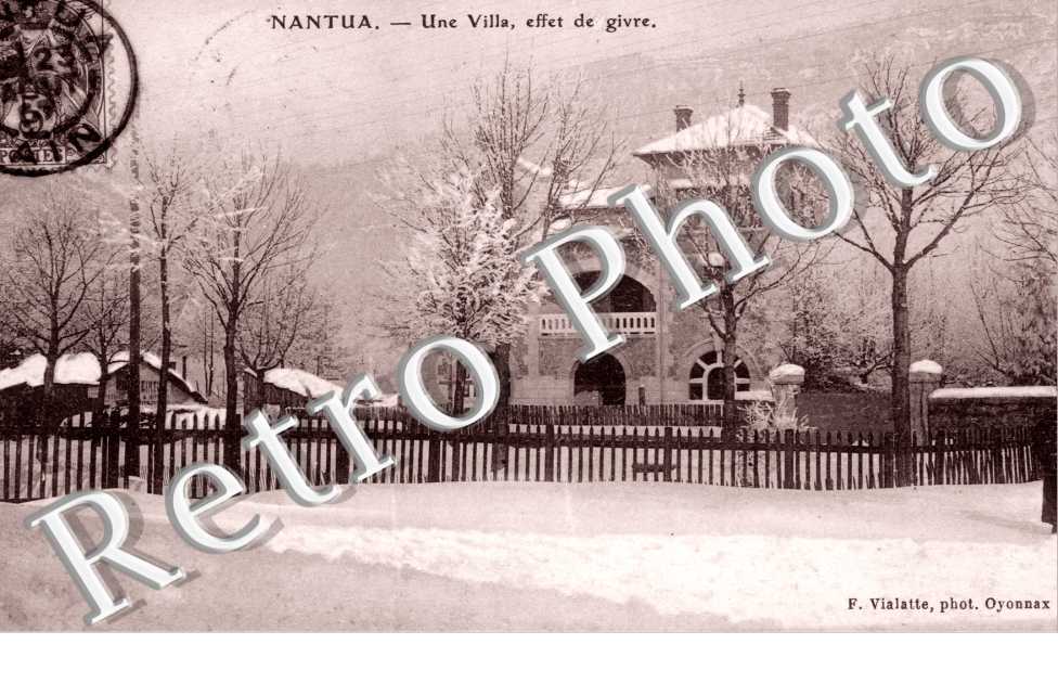 Une Villa, effet de givre