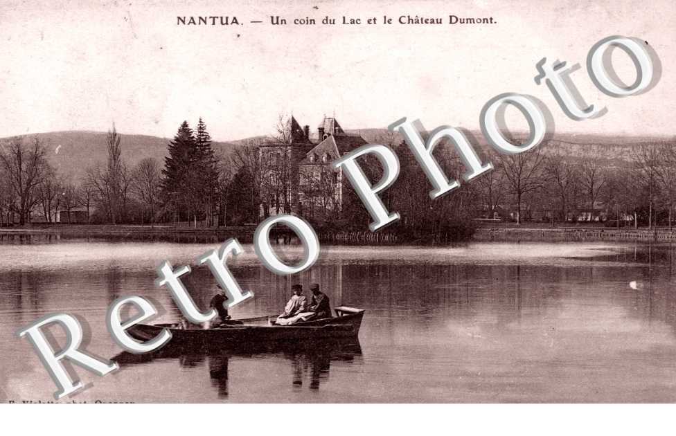 Un Coin du Lac et le Chateau Dumont