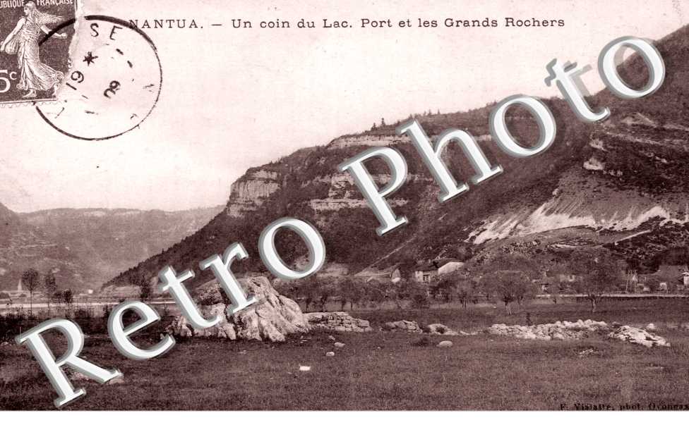 Un Coin du Lac, le Port et les Grands Rochers