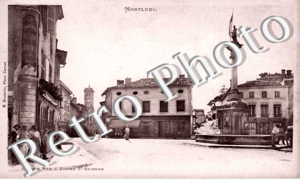Grande Rue et Eglise Saint-Etienne