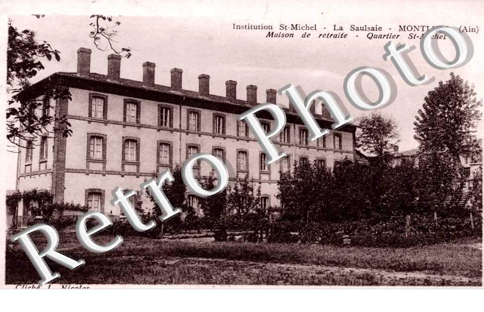 Institution Saint-Michel, la Saulsaie, Maison de Retraite, Quartier Saint-Michel