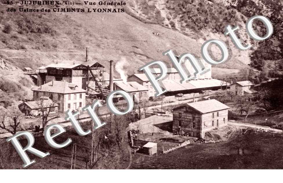 vue generale des Usines des Ciments Lyonnais