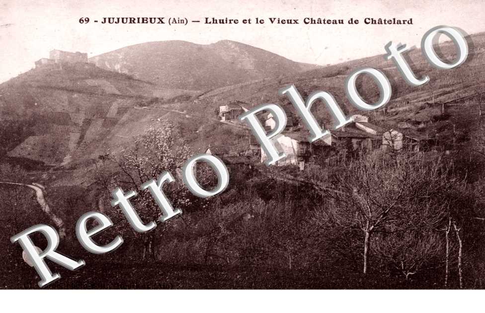 Llhuire et le Vieux Chateau de Chatelard