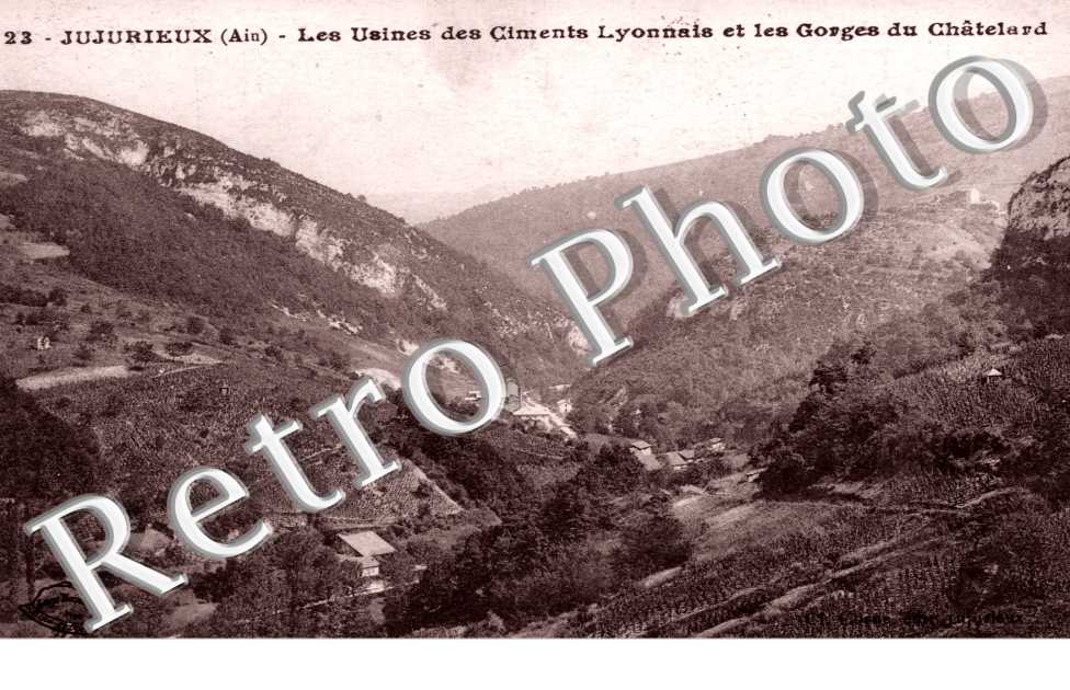 les Usines des Ciments Lyonnais et les Gorges du Chatelard