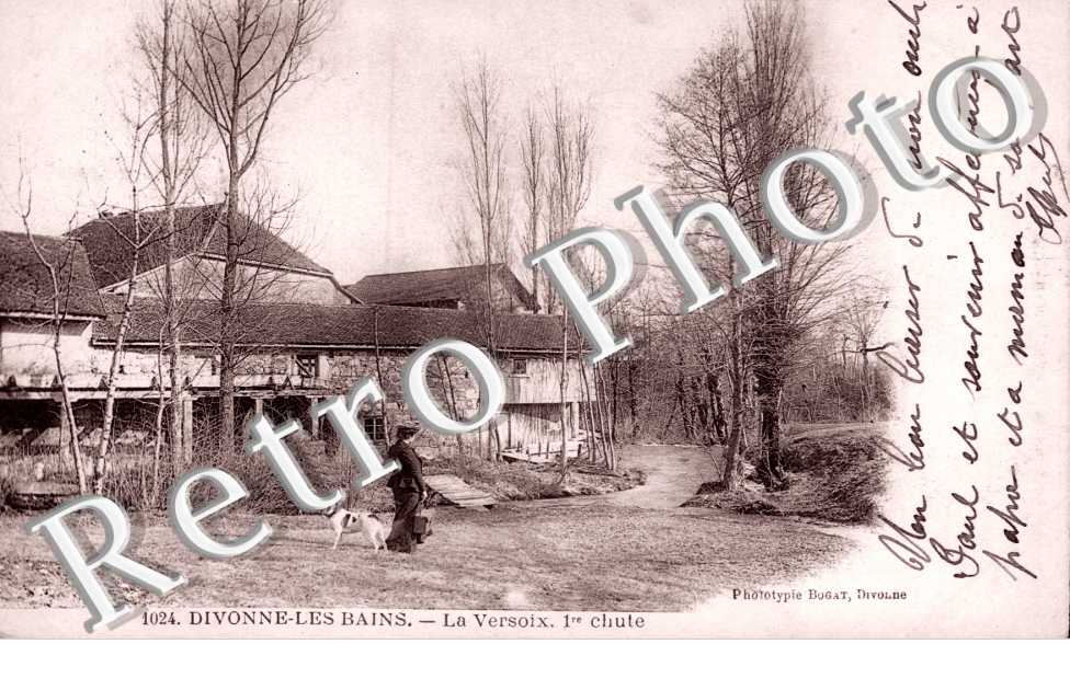 La Versoix, 1ere chute
