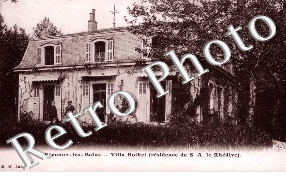 Villa Bothet (residence de S. A. le Khedive )