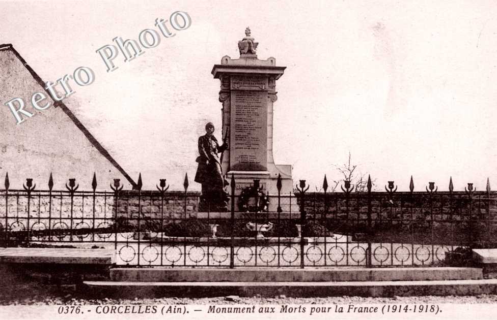 CORCELLES Monument aux morts pour la France