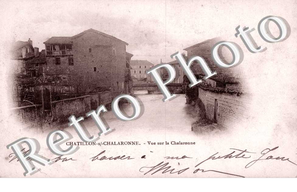 Vue sur La Chalaronne