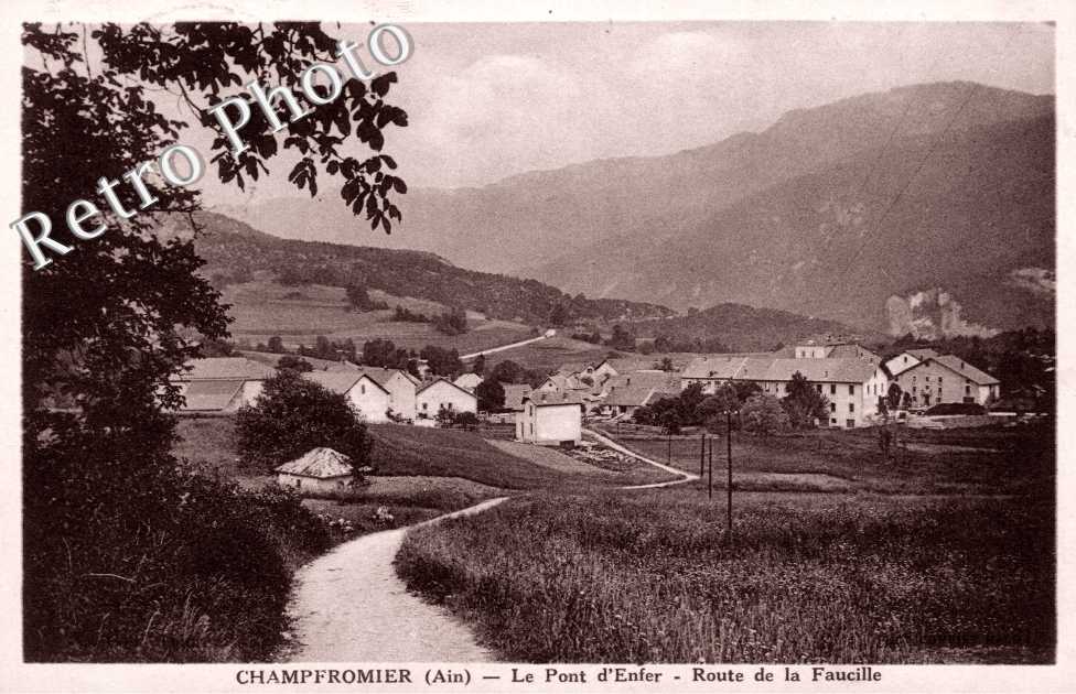 Le Pont d&#039;Enfer, Route de la Faucille