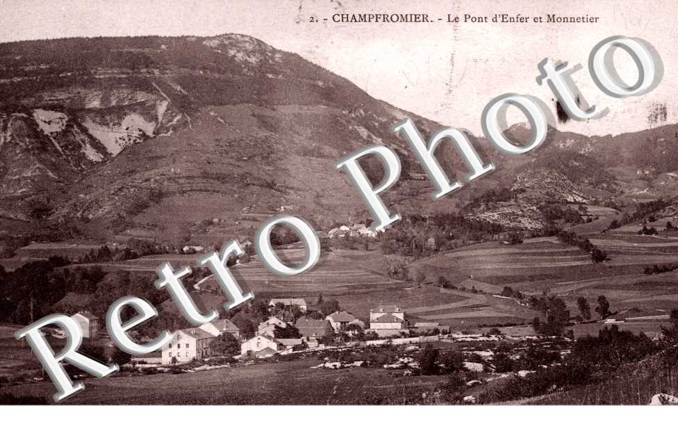Le Pont d&#039;Enfer et Monnetier
