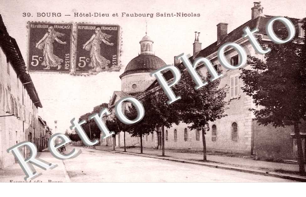 Hotel-Dieu et faubourg st-Nicolas