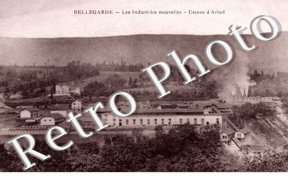 Industries nouvelles - usines d'Arlod