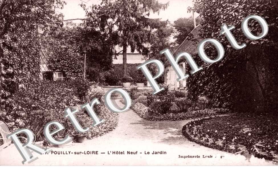 l'Hotel Neuf, le jardin