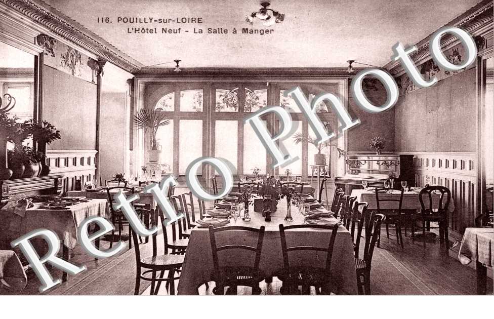 l'Hotel Neuf, la salle a manger