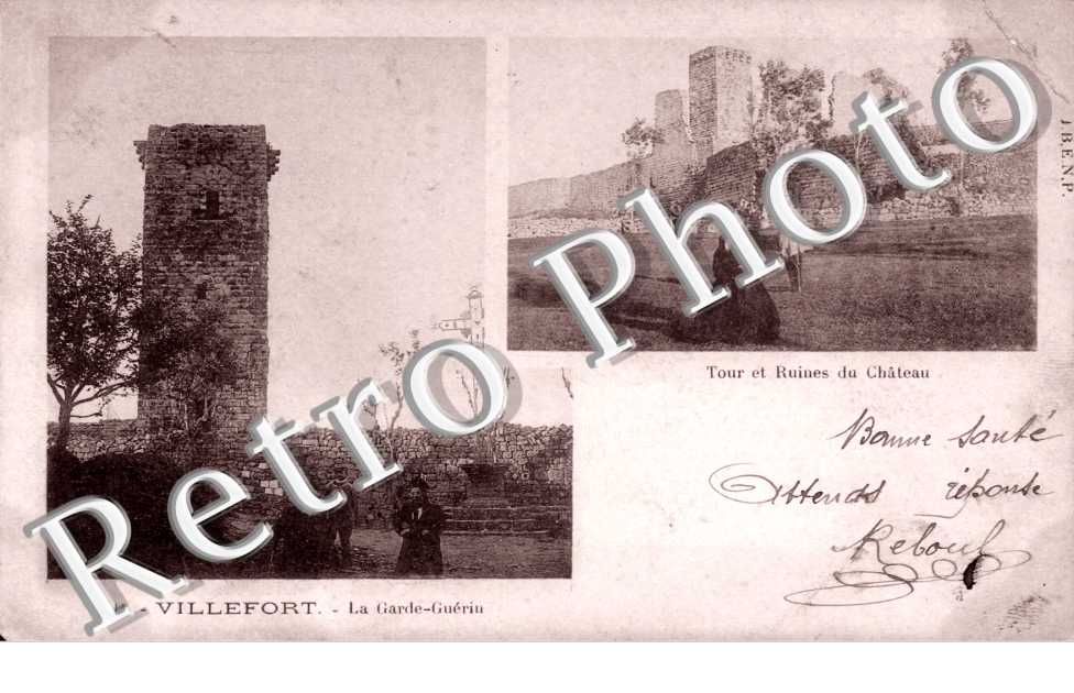 la Garde-Guerin, Tour et Ruines du Chateau