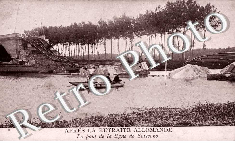 le pont de la ligne de Soissons