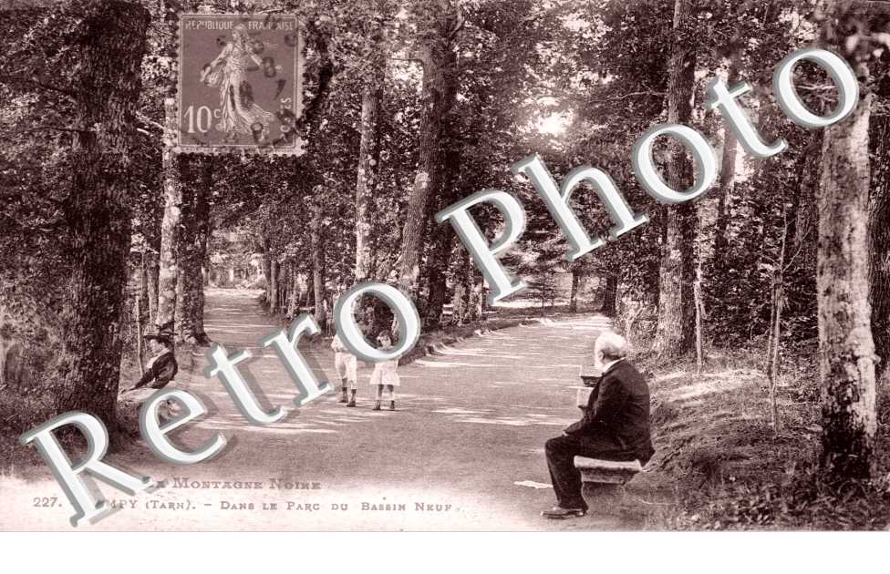 e Lampy - Dans le parc du bassin neuf