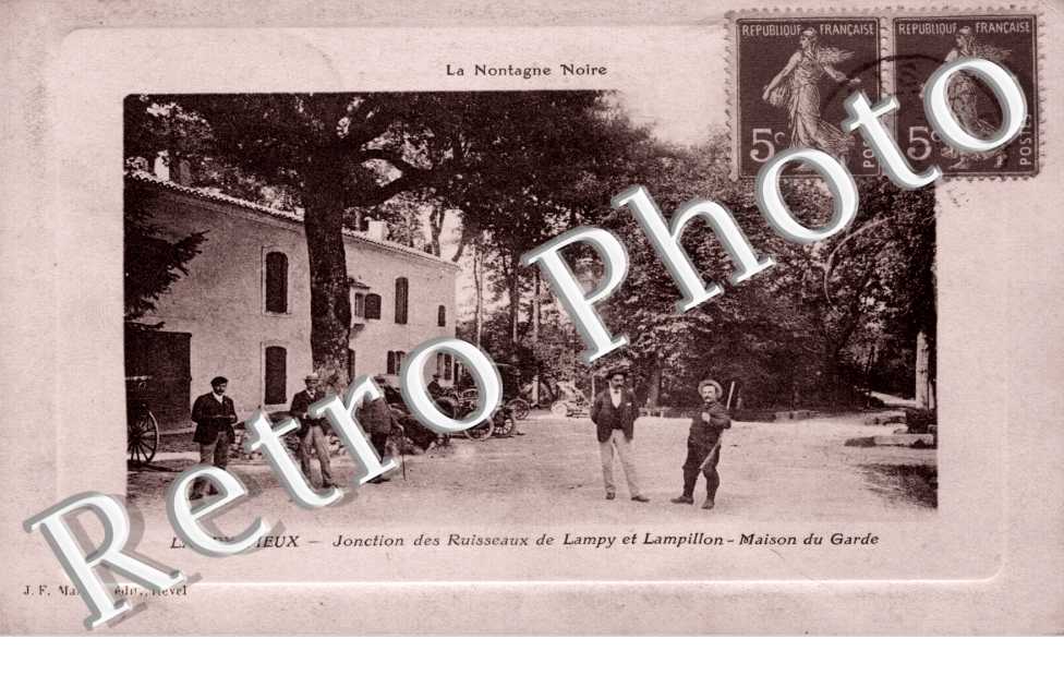Jonction des ruisseaux de Lampy et Lampillon - Maison du garde