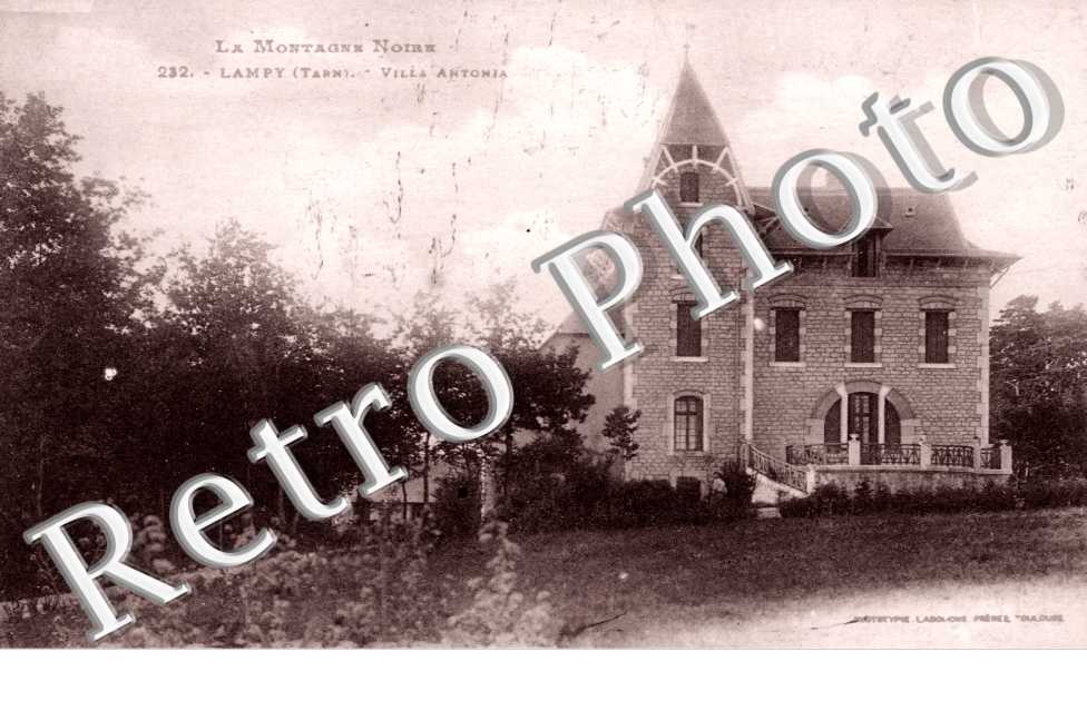 Villa Antonia, Lampy, la Montagne Noire