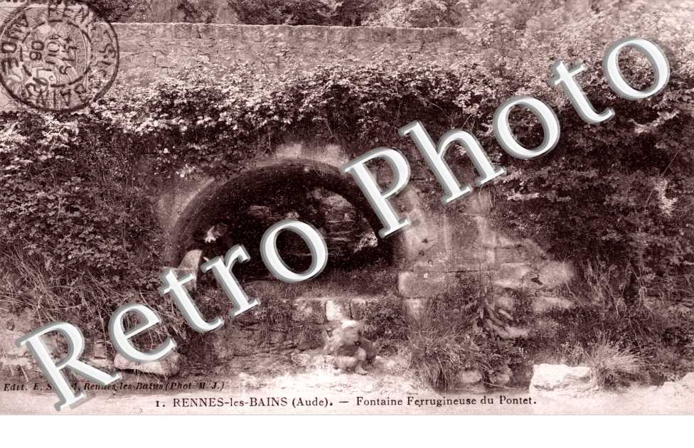 Fontaine ferrugineuse du Pontet