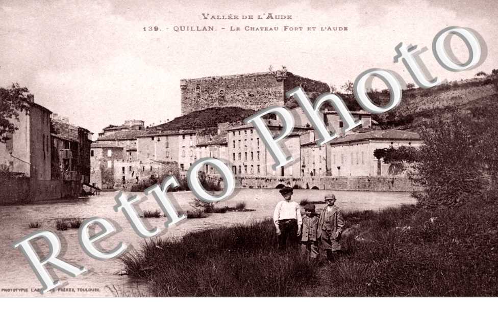 le Chateau fort et l&#039;Aude