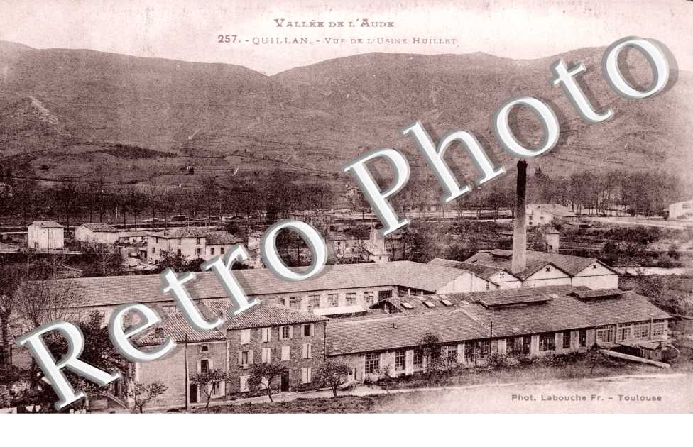 Vue de l'usine Huillet