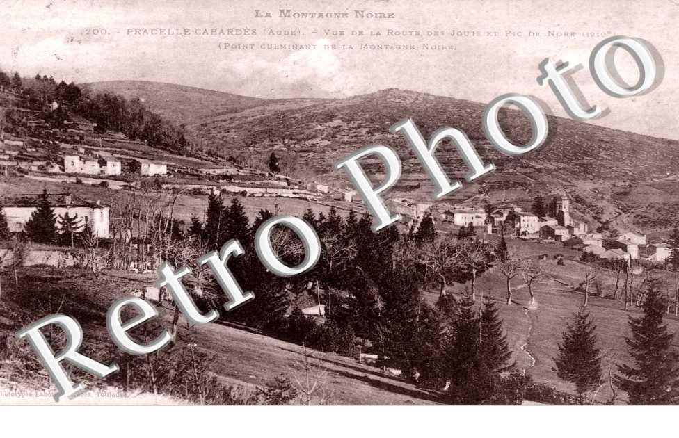 vue de la route des Jouis et Pic de Nore
