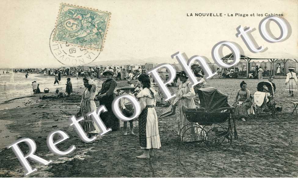 la Plage et les Cabines