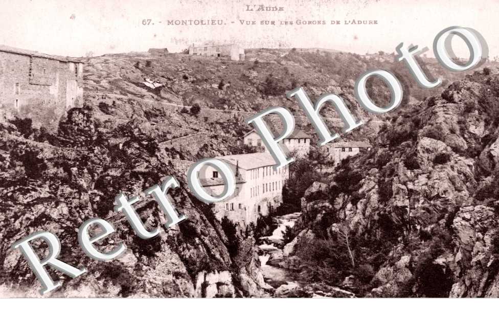 Vue sur les Gorges de l&#039;Adure