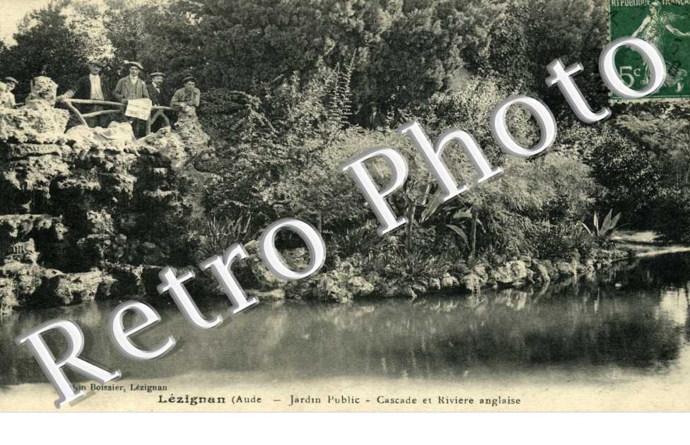 Jardin Public- Cascade et riviere Anglaise