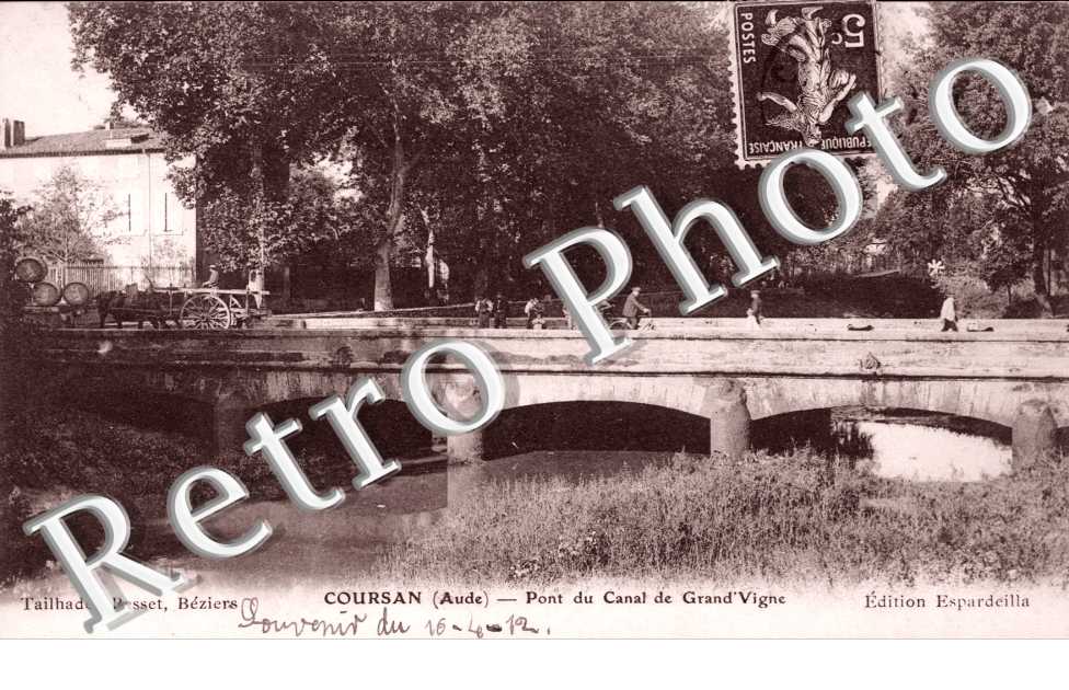 Pont du canal de Grand&#039;vigne