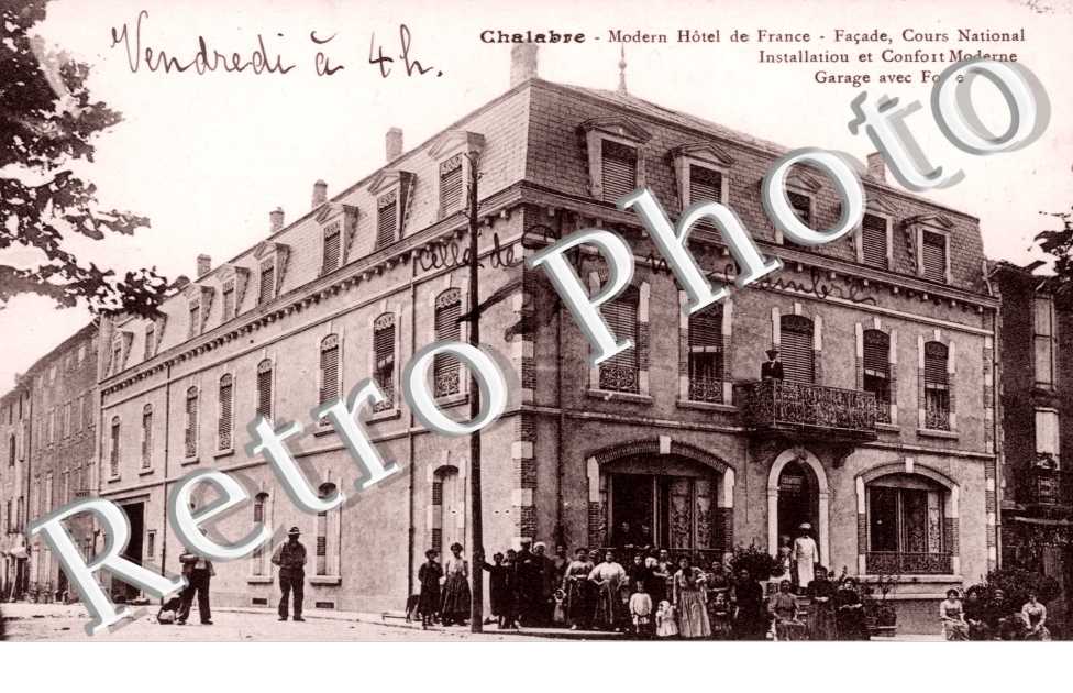 Modern Hotel de France, Facade, Cours National