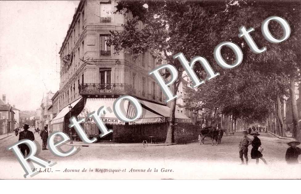 avenue de la Republique et avenue de la gare