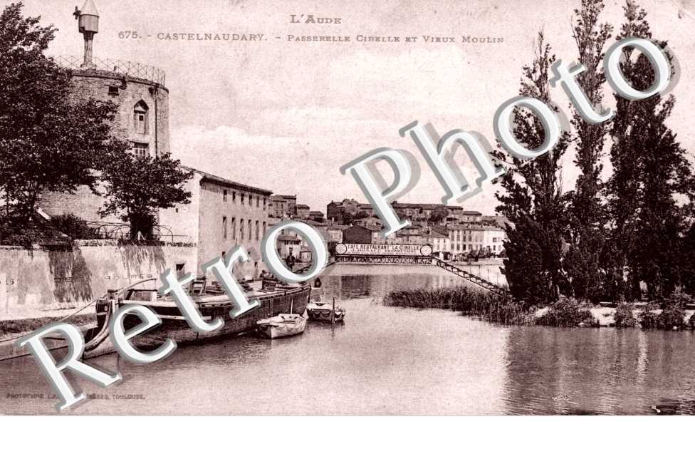 passerelle Cibelle et Vieux Moulin