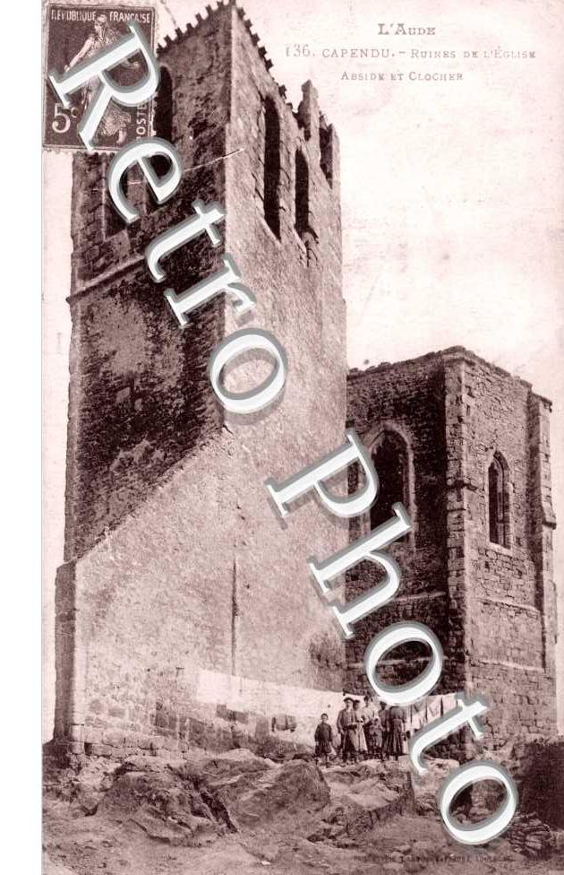 Ruines de l&#039;Eglise, Abside et Clocher