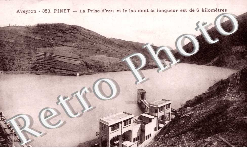 Pinet -   La prise d&#039;eau et le lac