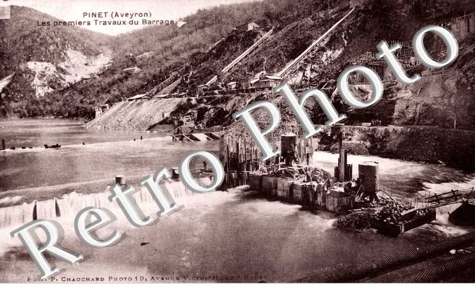 Les premiers travaux du barrage