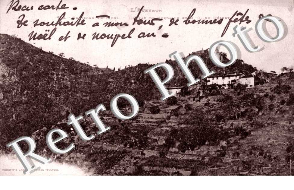 Hameau de Verdalle et N.D du desert