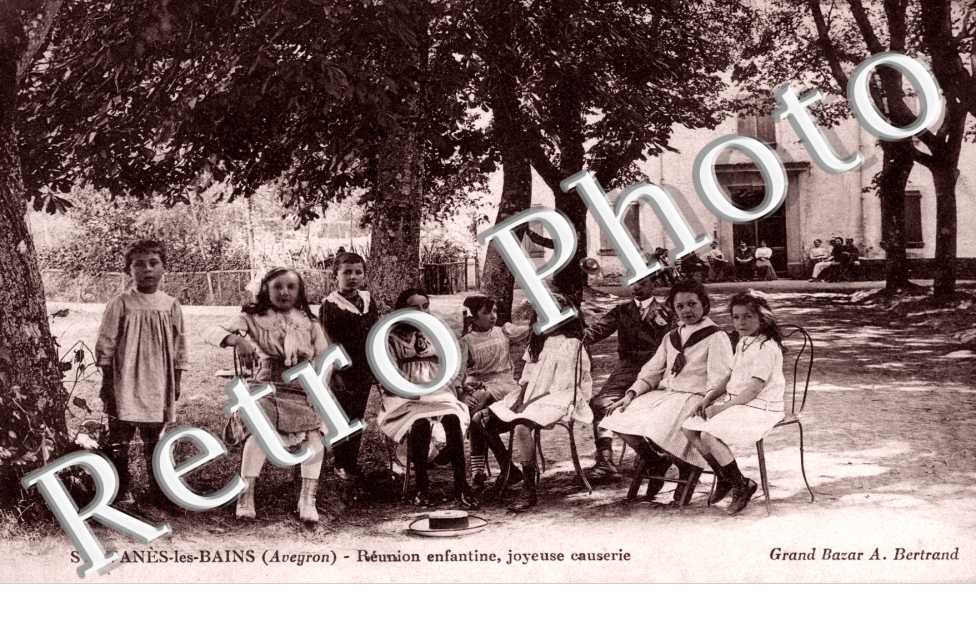 Sylvanes les Bains - Reunion enfantine - Joyeuse Causerie